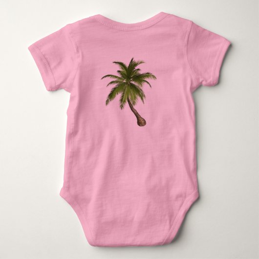 Roze Flamingo Romper (Achterkant)