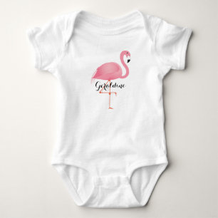 Roze Flamingo Romper