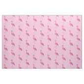  roze flamingo, roze achtergrond stof (Fat Quarter)