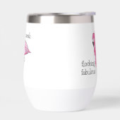 Roze Flamingo Roze Boa Flocking Fabulous Naam (Links)