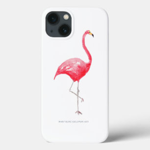 Roze Flamingo Schattig Tropische Vogel Regenwoud Case-Mate iPhone Case