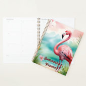 roze flamingo, SeaSide roze flamingo, Planner (Display)