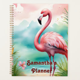  roze flamingo, SeaSide roze flamingo, Planner