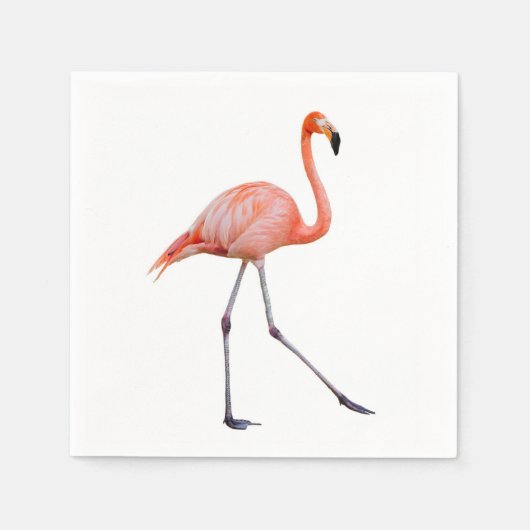 Roze Flamingo Servetten (Voorkant)