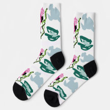 Roze flamingo set