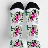 Roze flamingo set sokken (Top)