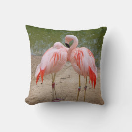 roze flamingo Sierkussen
