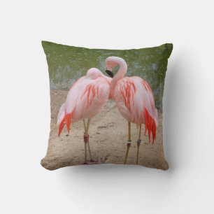 roze flamingo Sierkussen