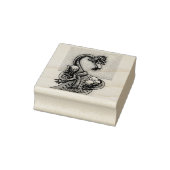 ROZE FLAMINGO SNEEUWBALLEN, VOGEL RUBBER STEMPEL * (Stempel)