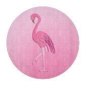 roze flamingo snijplank (Voorkant)