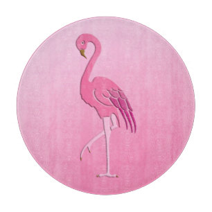  roze flamingo snijplank
