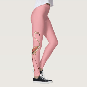 Roze Flamingo Spandex-Leggings Leggings