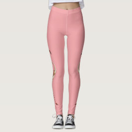 Roze Flamingo Spandex-Leggings Leggings