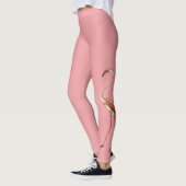 Roze Flamingo Spandex-Leggings Leggings (Links)