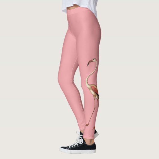 Roze Flamingo Spandex-Leggings Leggings (Links)