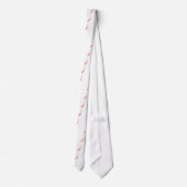 Roze Flamingo Stropdas (Achterkant)