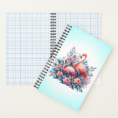Roze Flamingo Sublimatie Notitieboek (Binnen)
