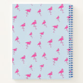 Roze flamingo Summer Beach Print Patroon Notitieboek (Achterkant)