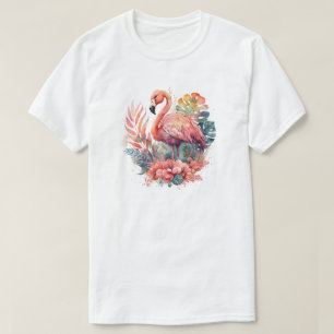 Roze Flamingo T-Shirt