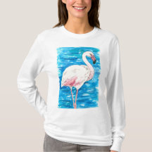 Roze flamingo