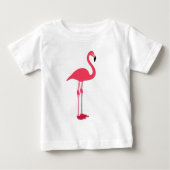 Roze Flamingo T-Shirt (Voorkant)