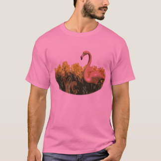 Roze Flamingo T-Shirt