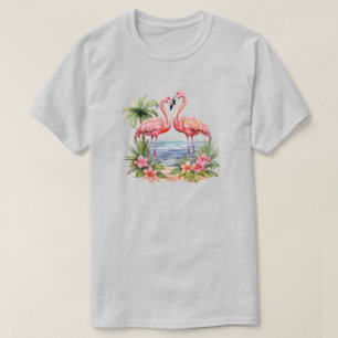Roze Flamingo T-Shirt
