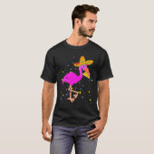 Roze Flamingo Taco Funny Mexican Cinco de Mayo T-shirt (Voorkant volledig)