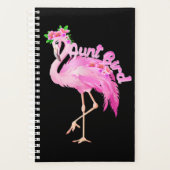 roze flamingo tante Birmas cadeau bij kerstmis Planner (Voorkant)