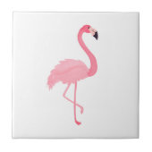 Roze Flamingo Tegeltje (Voorkant)