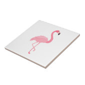 Roze Flamingo Tegeltje (Zijkant)