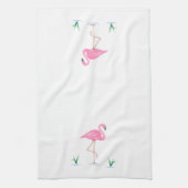 Roze Flamingo Theedoek (Verticaal)