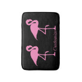 Roze flamingo Thunder_Cove Badmat (Voorkant Verticaal)