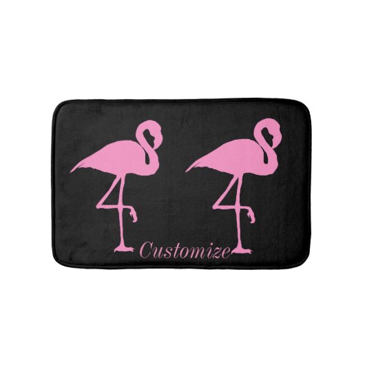 Roze flamingo Thunder_Cove Badmat (Voorkant)