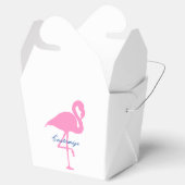 Roze flamingo Thunder_Cove Bedankdoosjes (Geopend)