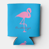 Roze flamingo Thunder_Cove Blikjeskoeler (Voorkant)