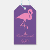 Roze flamingo Thunder_Cove Cadeaulabel (Achterkant)