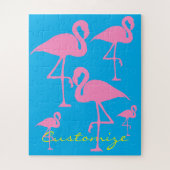 Roze flamingo Thunder_Cove Legpuzzel (Verticaal)