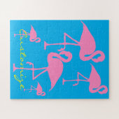 Roze flamingo Thunder_Cove Legpuzzel (Horizontaal)