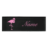 Roze flamingo Thunder_Cove Naambadge (Voorkant)