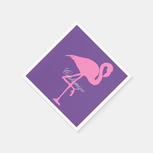 Roze flamingo Thunder_Cove Servet (Hoek)