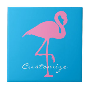 Roze flamingo Thunder_Cove Tegeltje