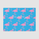Roze flamingo Thunder_Cove Tissuepapier (Voorkant)