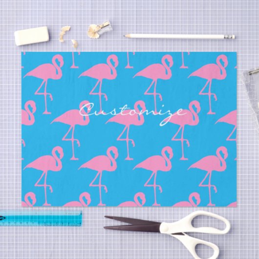 Roze flamingo Thunder_Cove Tissuepapier (Craft)