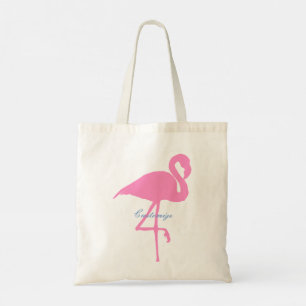 Roze flamingo Thunder_Cove Tote Bag