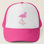 Roze flamingo Thunder_Cove Trucker Pet (Voorkant)