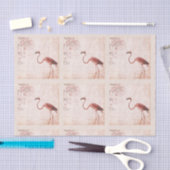  roze flamingo tissuepapier (Craft)