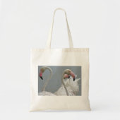 Roze flamingo tote bag (Voorkant)
