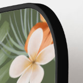 Roze Flamingo Tropical Flower Pickleball Paddle (Links Detail)