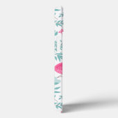 Roze flamingo & Tropical Flowers G7 Case-Mate iPhone Case (Achterkant / Rechts)